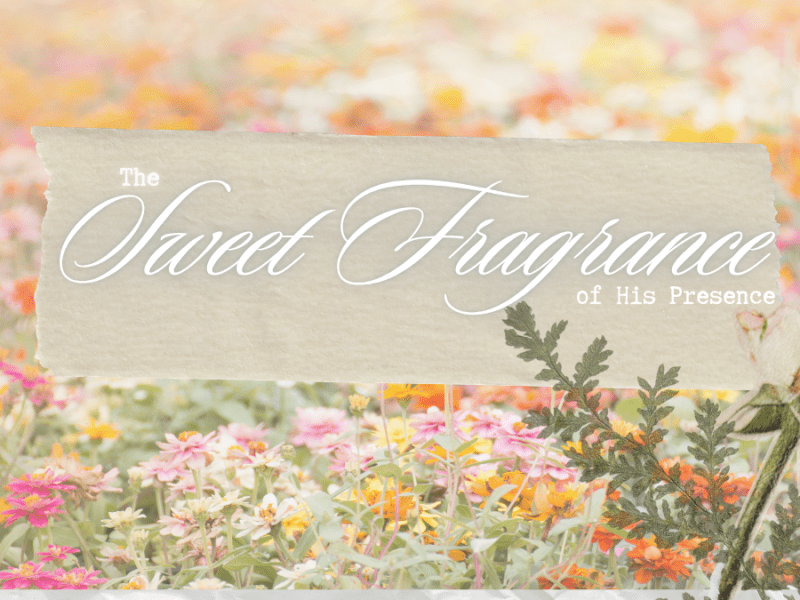 The Sweet Fragrance of His&nbsp;Presence